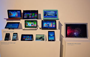 Gerätevielfalt: XL-Smartphones sind beliebter als Tablets (Foto: intel.com) Gerätevielfalt: XL-Smartphones sind beliebter als Tablets (Foto: intel.com)