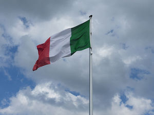 Italien-Flagge: Regierung fördert Mittelstand (Foto: flickr.com/blue-news.org)