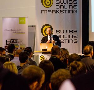 Vortrag im Rahmen der SOM 2015 (Foto: facebook.com/som.expo?fref=ts)