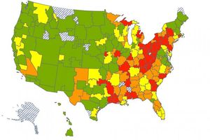 USA: Karte zeigt Suchanfragen nach Regionen (Foto: David Chae, umd.edu)