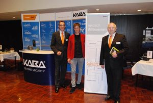 V.l.: Marc-Oliver Baumann, Felix Gottwald, Franz Reisner (Foto: Kaba)