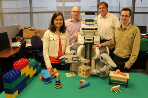 Forscher: BRETT lernt wie Menschen (Foto: UC Berkeley Robot Learning Lab)