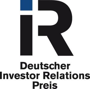 Logo des Deutschen IR-Preises des DIRK - Deutscher Investor Relations Verband