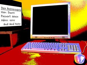 PC: Unvorsichtige öffnen Hackern Tür und Tor (Foto: pixelio.de/Rudolpho Duba)