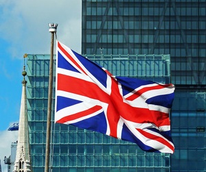 Union Jack: britisches Alleinstehen wäre schwer (Foto: Andrea Damm, pixelio.de)