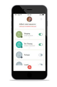 Auf Abruf: App ordnet Bedienstete zu (Foto: Alfred/www.helloalfred.com) Auf Abruf: App ordnet Bedienstete zu (Foto: Alfred/www.helloalfred.com)