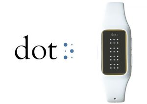 Dot-Smartwatch: Blinde lernen Braille-Schrift (Foto: fingerson.strikingly.com)