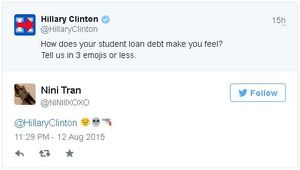 Emojis: Manche sind bereit, ihre Gefühle so auszudrücken (Foto: twitter.com)