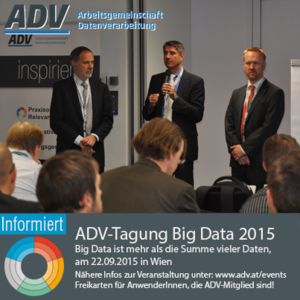 ADV-Tagung Big Data 2015 (Frei von Rechten Dritter bei Nennung: ADV/F. Brank)