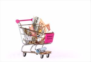 Warenkorb: Visa-Nutzer kaufen häufig alles (Foto: angieconscious/pixelio.de)