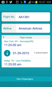 Flugdaten: Vier Passagiere nutzen den Service (Foto: flyghtclub.net)