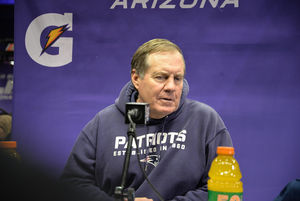 Bill Belichick: als erster Vorgesetzter nicht ideal (Foto: WEBN-TV, flickr.com) Bill Belichick: als erster Vorgesetzter nicht ideal (Foto: WEBN-TV, flickr.com)