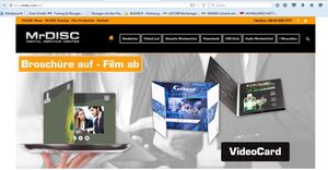 Neue MrDISC Website ist online (Foto: Digistor Distribution AG - MrDISC)