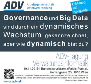 ADV-Tagung Verwaltungsinformatik (Foto: ADV/F. Brank)