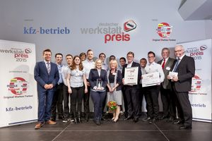 Die Gewinner des Deutschen Werkstattpreises 2015 (Foto: Bausewein)