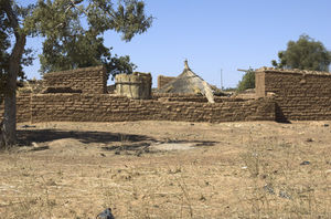 Dorf in Burkina Faso: Ivermectin-Tests laufen (Foto: pixelio.de/Sef Valentijn)