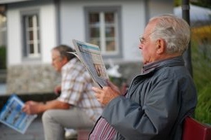 Älterer Herr: Olaparib wirkt gezielt (Foto: pixelio.de, Roland Peter)