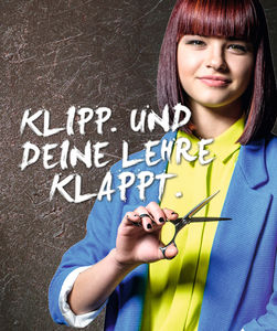 KLIPP Frisör - Neue Lehrlingskampagne 2016 (© KLIPP)