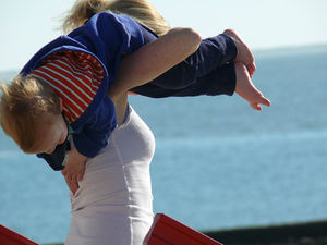 Mutter: Sie hat einen Einfluss auf das Depressionsrisiko (Foto: pixelio.de/Lupo)