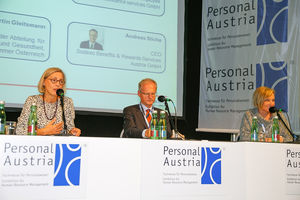 Experten auf der Personal-Austria-Messe (Foto ©Alex Felten)