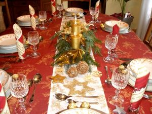 Weihnachtliche Tischdeko: Firmen feiern weniger (Foto: pixelio.de/SarahC.)