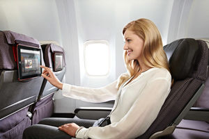 Fluggast: Passagiere schauen sich gerne Action-Filme an (Foto: quantas.com)