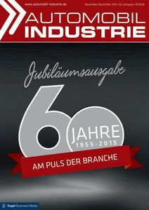 Titelseite der Jubiläumsausgabe (Foto: Automobil Industrie)