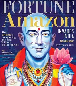 Bezos als Vishnu: Hindus vergöttern Fortune-Artikel nicht (Foto: fortune.com)
