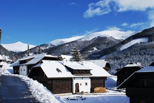 Die Feriendörfer Kirchleitn mit 44 Bauernhäusern (Foto: kirchleitn.com)