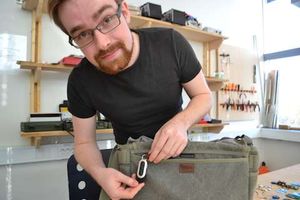 Alarm-Gadget: wird mittels Haken befestigt (Foto: lunduniversity.lu.se)