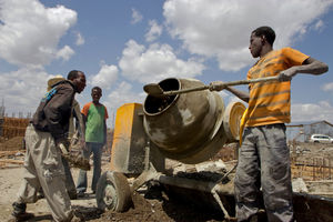 Bauarbeiter: China investiert am Horn von Afrika (Foto: flickr/DFID - UK)