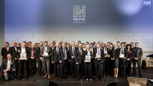Gewinner des Awards Best of Industry 2016 (Foto: Stefan Bausewein)