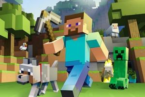 Virtuelle Pixelwelt: ''Minecraft'' mit VR-Brille erleben (Foto: mojang.com) Virtuelle Pixelwelt: ''Minecraft'' mit VR-Brille erleben (Foto: mojang.com)
