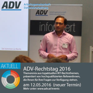 ADV-Vorstand Dr. Stephan Winklbauer, LL.M. (Foto: ADV/Brank)