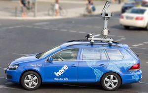 Here-Fahrzeug: Amazon könnte Partner werden (Foto: here.com)