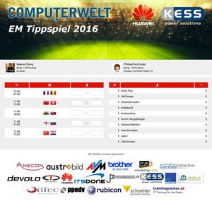 Das EM Tippspiel (Foto: Computerwelt)