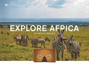 Explore Africa mit Google Cardboard (Foto: Sanctuary Retreats)