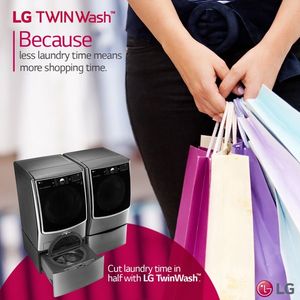 Kaufen statt waschen: stereotypischer Vorschlag erzürnt (Foto: lg.ca)