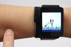 Vogelschleudern: Geht dank Arm-Touch gut (Foto: cmu.edu)