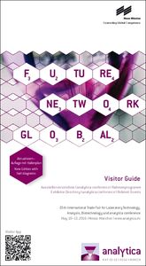 Titelseite Analytica Visitor Guide (Foto: Laborpraxis)