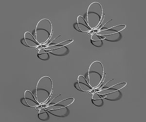 Silberdraht-Schmetterlinge: kommen aus dem Drucker (Foto: Lewis Lab/Harvard)