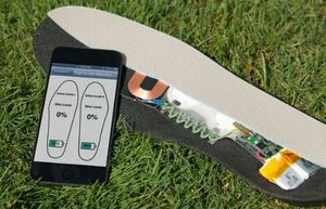 Neue Sohle: Vibrationen sollen Gleichgewicht stärken (Foto: wyss.harvard.edu)