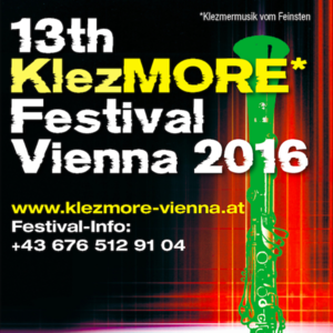 13. KlezMORE Festival Vienna 2016 (© KlezMORE Festival Vienna 2016)