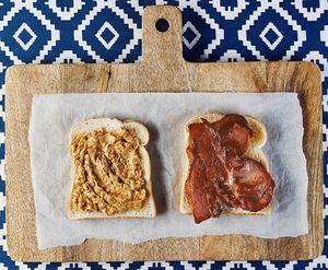 Erdnussbutter zu Speck-Sandwich (Foto: twitter.com, @sainsburys) Erdnussbutter zu Speck-Sandwich (Foto: twitter.com, @sainsburys)
