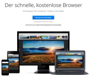 Chrome auf allen Geräten: Synchronisierung mit Tücken (Foto: google.de/chrome) Chrome auf allen Geräten: Synchronisierung mit Tücken (Foto: google.de/chrome)
