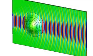 Flaches Objekt: Material wird durch Nanopartikel verhüllt (Foto: qmul.ac.uk) Flaches Objekt: Material wird durch Nanopartikel verhüllt (Foto: qmul.ac.uk)