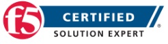 Logo: F5 Certified Security Solution Expert (© F5 Networks)