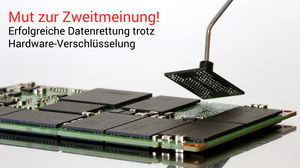 DATA REVERSE®: Trotz negativer Expertenprognose gelingt SSD-Datenrettung