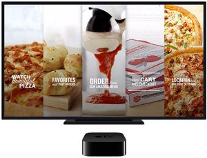 Apple TV: Pizza von Papa John's erobert den Fernseher (Foto: papajohns.com)