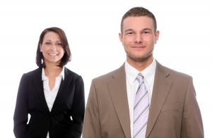 Mitarbeiter: denken beim Gehen besser (Foto: Konstantin Gastmann/pixelio.de)